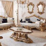 Sofa Ruang Tamu Mewah Klasik Jati Jepara